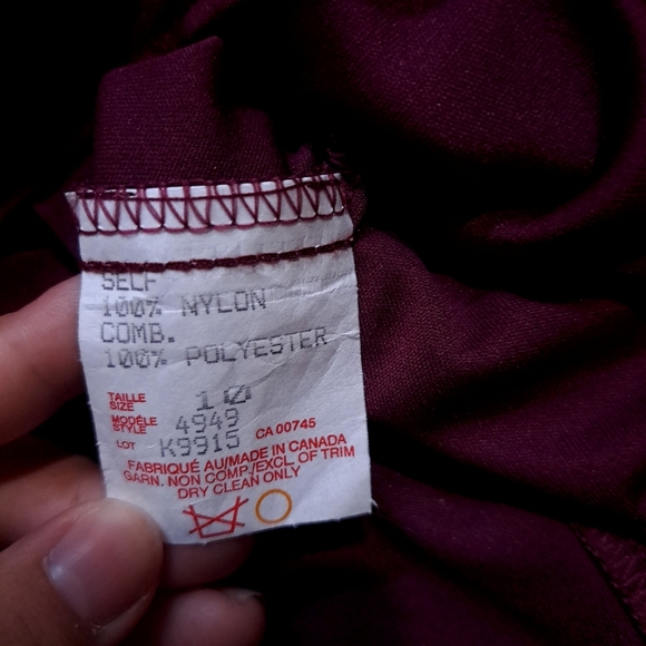 JS collections | Black and red lace trim spaghetti strap long evening go… - Picture 9 of 11